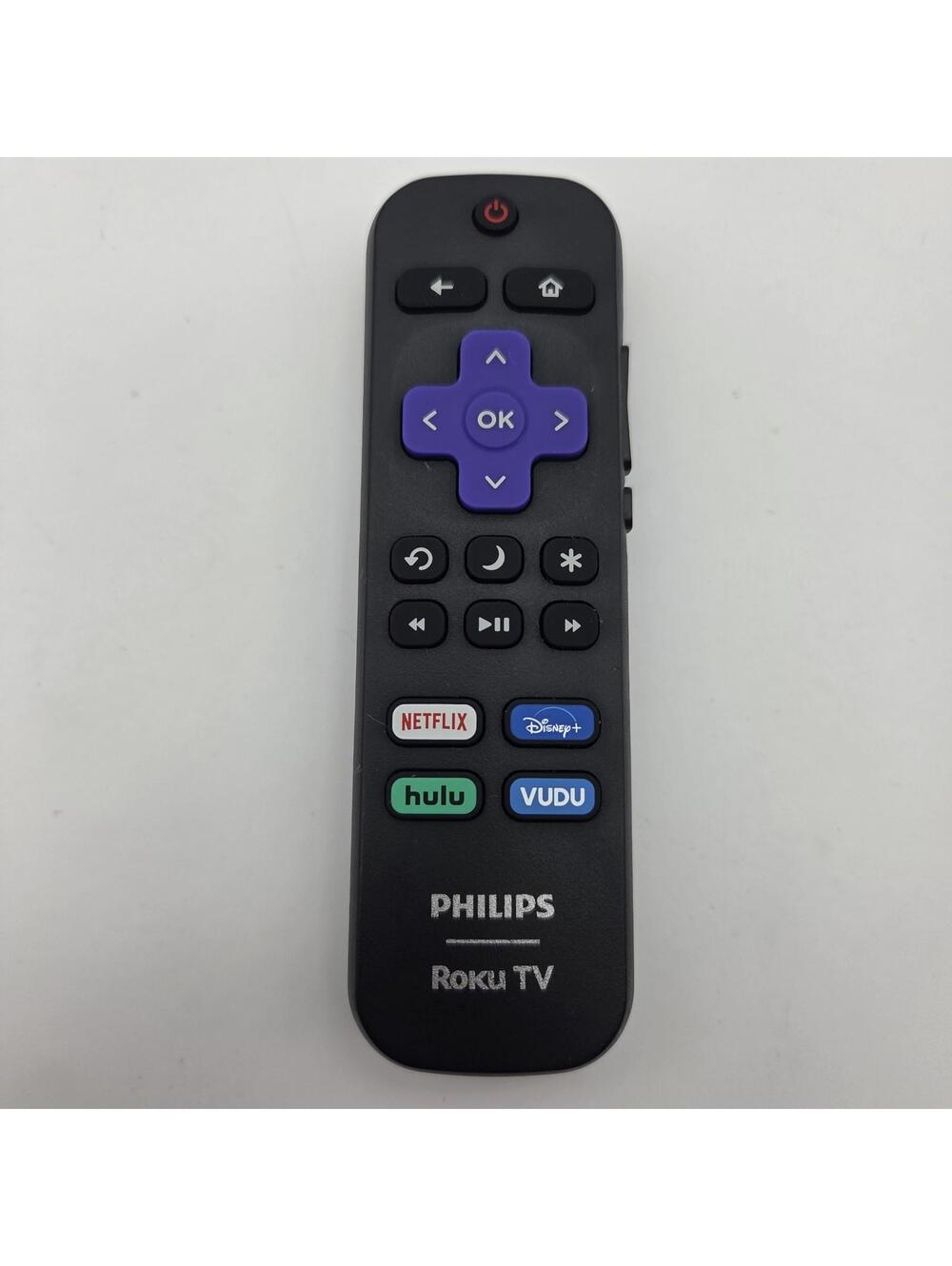 OEM Philips Roku TV 3226000856 RC-ALIR Remote Control Netflix Disney+ Hulu Vudu